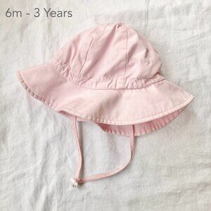 🪴5/$30 Jan & Jul by Twinklebelle Grow-With-Me Sun Hat Medium Cotton Summer Baby